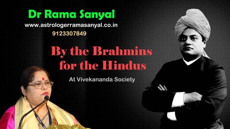 Rama Sanyal To Save Hinduism and Bramhin